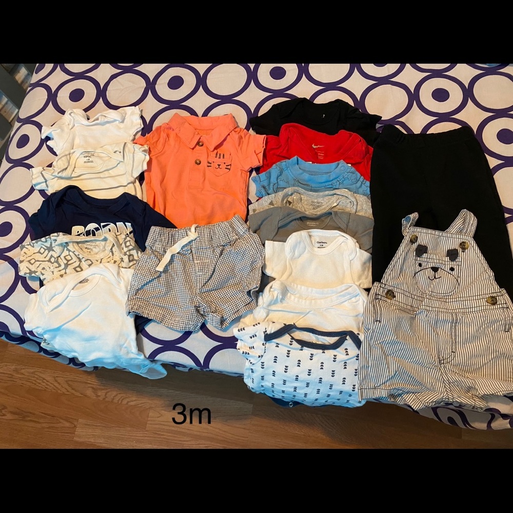 Baby boy clothes bundle 60+ pieces
